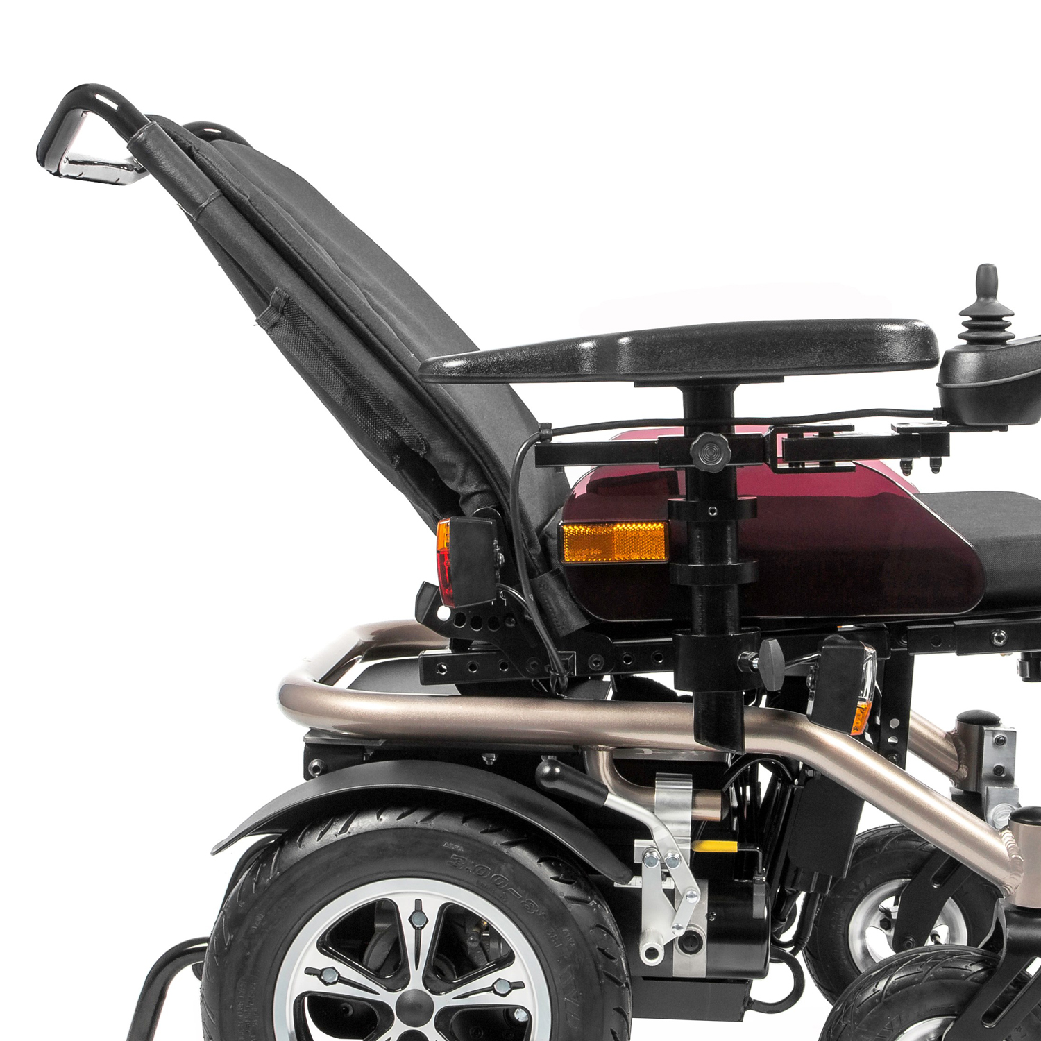 Кресло-коляска инвалидная ORTONICA Pulse 210 с электроприводом, до 125кг (ширина сиденья 45,5см) - 14